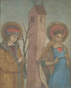Diptychon der Heiligen Achatius, Barbara, Apollonia und Sebald