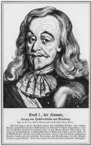 Ernst I., der Fromme, Herzog von Sachsen-Gotha und Altenburg von German School