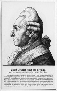 Ewald Friedrich Graf von Hertzberg von German School