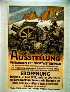 Ausstellung für Wettkampfsport, 1918