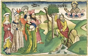 Exodus 15:1-19 Das Lied des Mose, aus der Nürnberger Bibel (Biblia Sacra Germanaica)