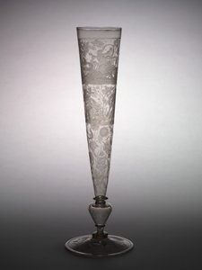 Flötenglas, frühe 1600er Jahre