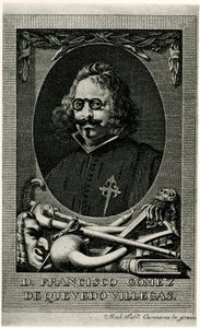 Francisco Gomez de Quevedo y Villegas von German School