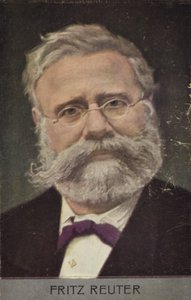 Fritz Reuter, deutscher Romanautor von German School