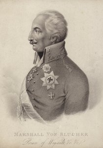 Gebhard von Blücher, preußischer Feldmarschall (Gravur)