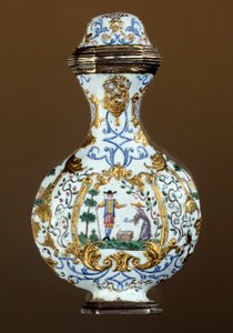 Duftflasche des 18. Jahrhunderts (Chinoiserie)