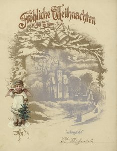 Deutsche Weihnachtskarte