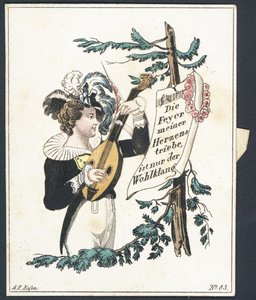Deutsche Grußkarte von German School