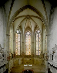 Gotische Kunst: Innenansicht der Kathedrale St. Peter und Paul von German School