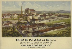 Grenzquell-Brauerei, Wernesgrün, Sachsen, Deutschland
