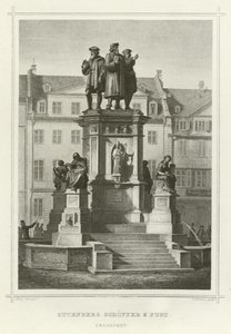 Gutenberg, Schoffer und Fust, Frankfurt