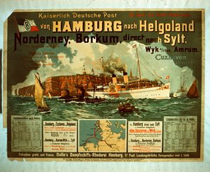 Hamburg nach Helgoland von German School