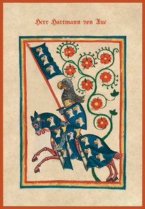 Hartmann von Aue, mittelalterliches Liederbuch von German School