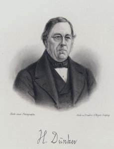 Heinrich Düntzer, deutscher Philologe und Literaturhistoriker von German School