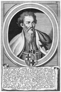 Hermann von Salza (Holzschnitt) von German School