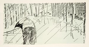 Illustration aus Styl, veröffentlicht 1922 von German School
