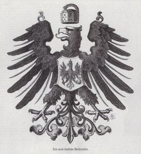 Kaiserlicher Adler, neues Emblem Deutschlands von German School