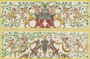 Italienisches Wandgemälde des 16. Jahrhunderts von German School