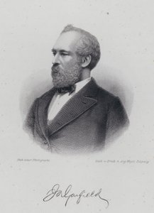 James A. Garfield, amerikanischer Politiker und 20. Präsident der Vereinigten Staaten von German School