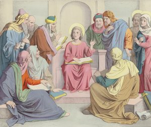 Jesus wird im Tempel gefunden