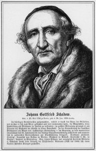 Johann Gottfried Schadow von German School