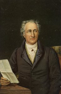 Johann Wolfgang von Goethe (1749-1832), deutscher Dichter, Romanautor und Dramatiker von German School
