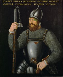 Johann Ziska von Trocnov, Anführer der böhmischen Hussiten und Taboriten