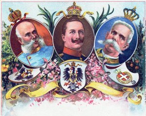 Kaiser Wilhelm II und seine Verbündeten, 1899