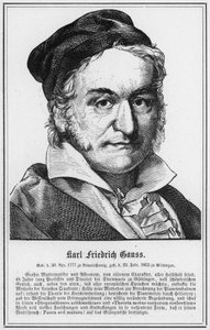 Carl Friedrich Gauß von German School