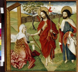 Christus, Maria Magdalena und der Heilige Bartholomäus