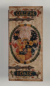 Deckel der Armbrustbolzenkiste von Prinz Otto von Hessen, 1615