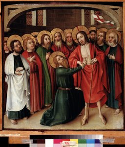 Der Unglaube des heiligen Thomas von German School