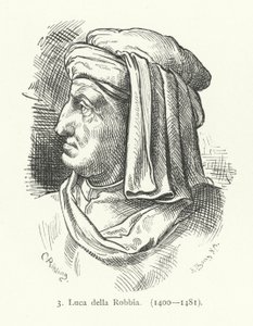 Luca della Robbia, italienischer Renaissance-Bildhauer von German School