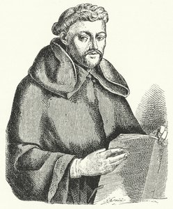Luis de Leon, spanischer Lyriker (Stich) von German School
