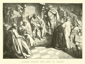 Luther vor dem Reichstag zu Worms