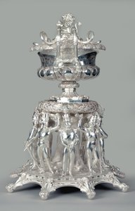 Major North Ludlow Beamish Trophäe oder Vase von German School