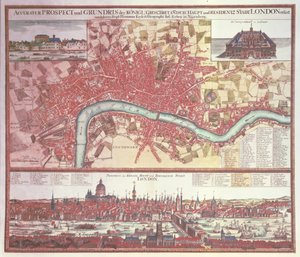 Karte von London