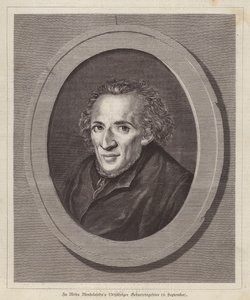 Moses Mendelssohn, deutscher jüdischer Philosoph von German School