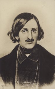 Nikolai Gogol, russischer Romanautor, Dramatiker und Kurzgeschichtenschreiber