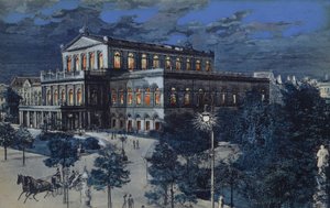 Opernhaus, Hannover, Deutschland von German School