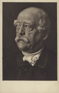 Otto von Bismarck, deutscher Staatsmann von German School