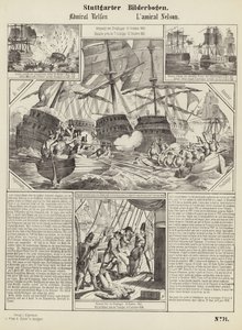 Seite aus dem Stuttgarter Bilderbogen