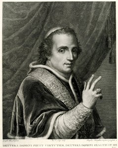 Papst Pius VII. von German School