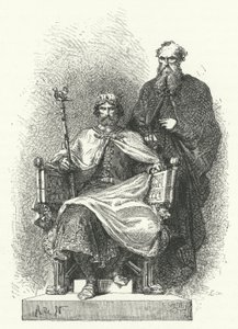 Pippin der Kleine, König der Franken von German School