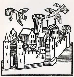Brieftaubenpost, 1488