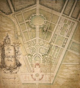 Plan von Wilhelmsthal von German School
