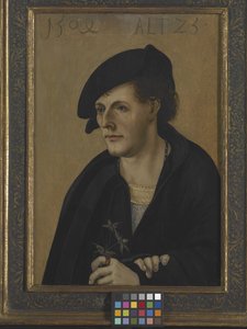 Porträt eines jungen Mannes von German School