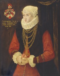 Porträt von Barbara Ridler, 1581