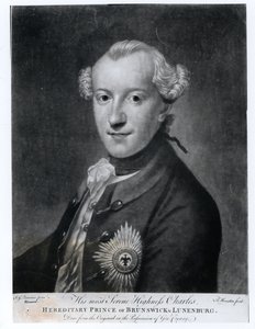 Porträt von Seiner Durchlaucht Karl (1735-1806), Prinz von Braunschweig, Lüneburg und Wolfenbüttel von German School