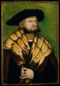 Porträt von Leonhard Fuchs von German School